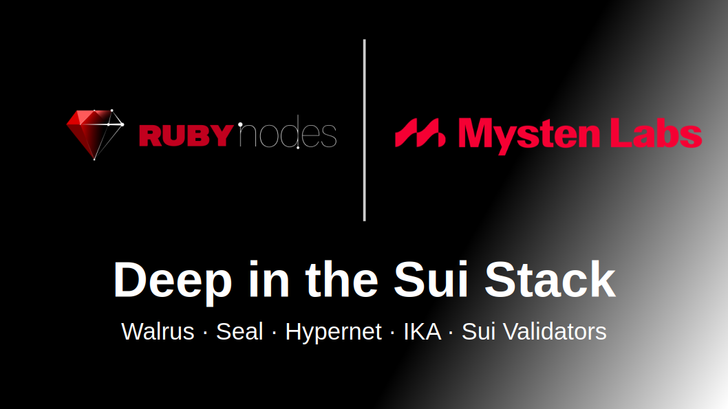 Deep in the Sui Stack: Ruby Nodes as an End-to-End Infrastructure ...