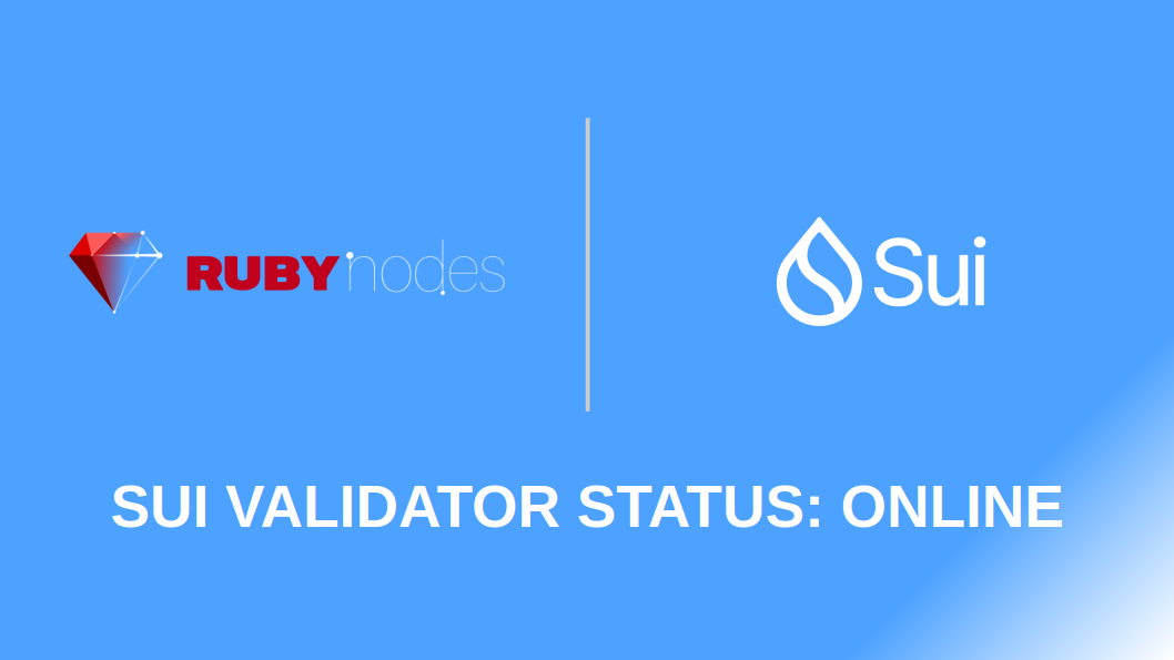 Ruby Nodes Secures Sui Mainnet Validator Slot
